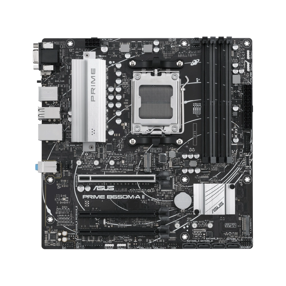 Asus Motherboard PRIME B650M-A II DDR5 For AMD view 2
